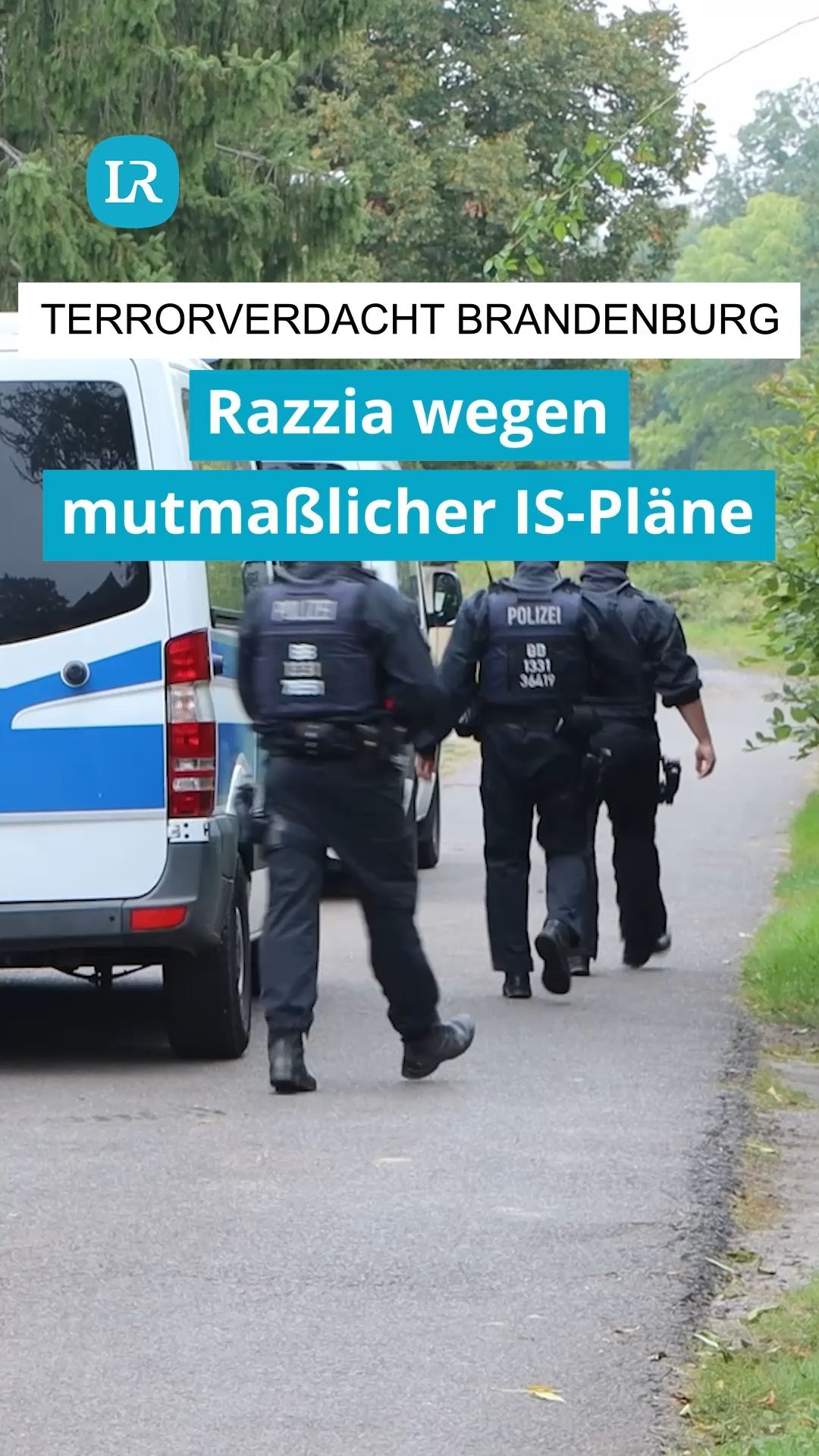 Video: Terrorverdacht in Schwarzheide