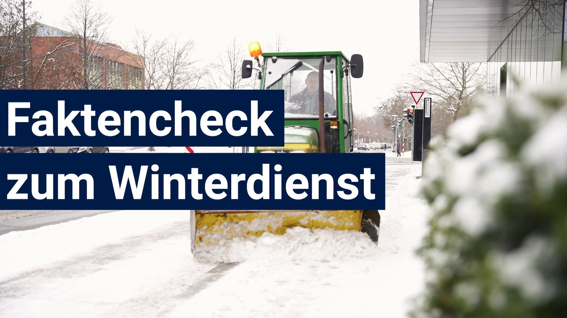 Fakten zum Winterdienst