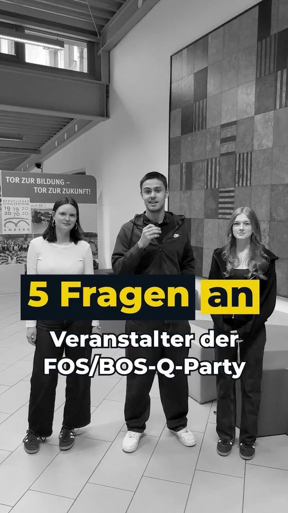 Video: 5 Fragen an die Veranstalter der FOS/BOS Q-Party