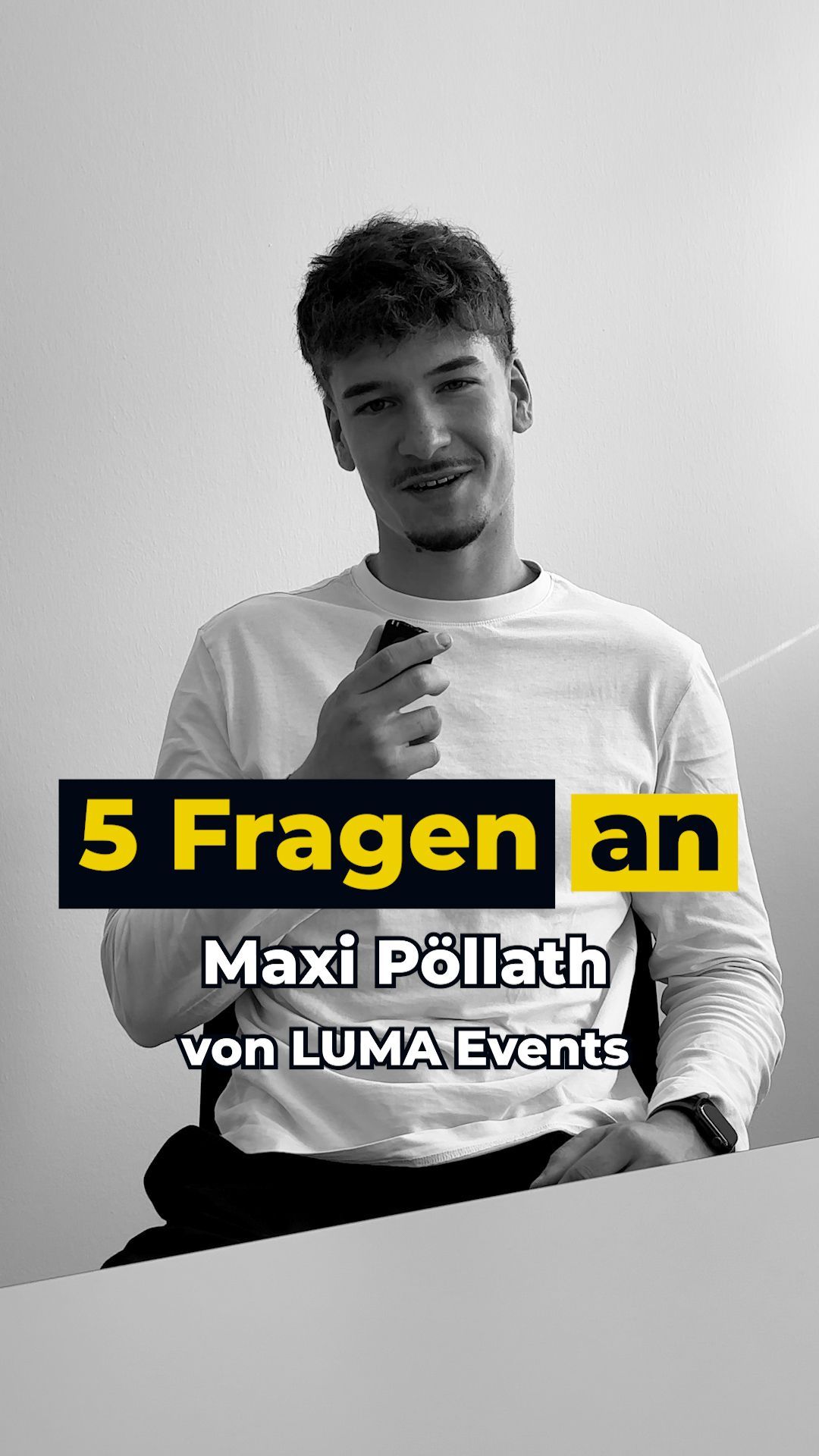 Video: 5 Fragen an: Maxi Pöllath (LUMA Events)