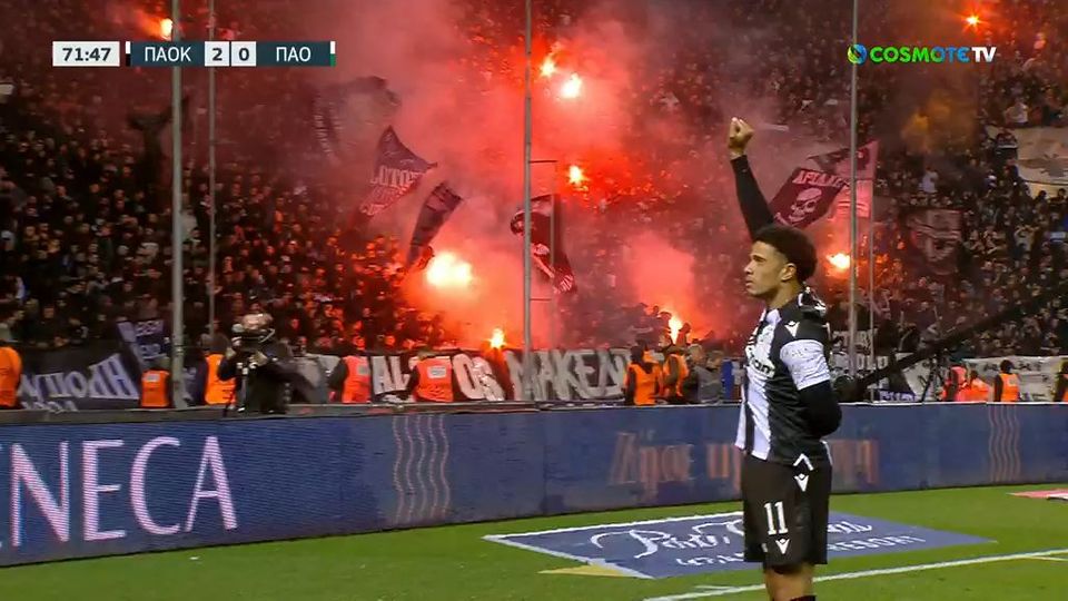 ΠΑΟΚ-Παναθηναϊκός 2-0: Ο Τάισον σκοράρει στο ντεμπούτο του