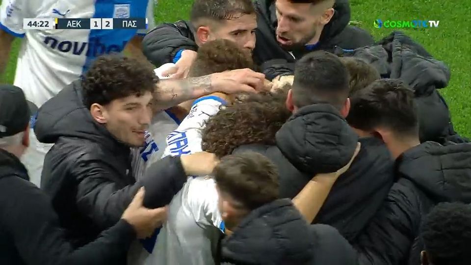 Τραγικά λάθη της ΑΕΚ, ανατροπή πριν το ημίχρονο ο ΠΑΣ (vid)
