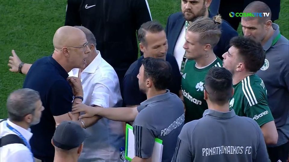 9 / 10: ΠΑΟ - Λαμία | Παρεξήγηση στο φινάλε με αφορμή μια συνομιλία Ιωαννίδη-Τσιλούλη