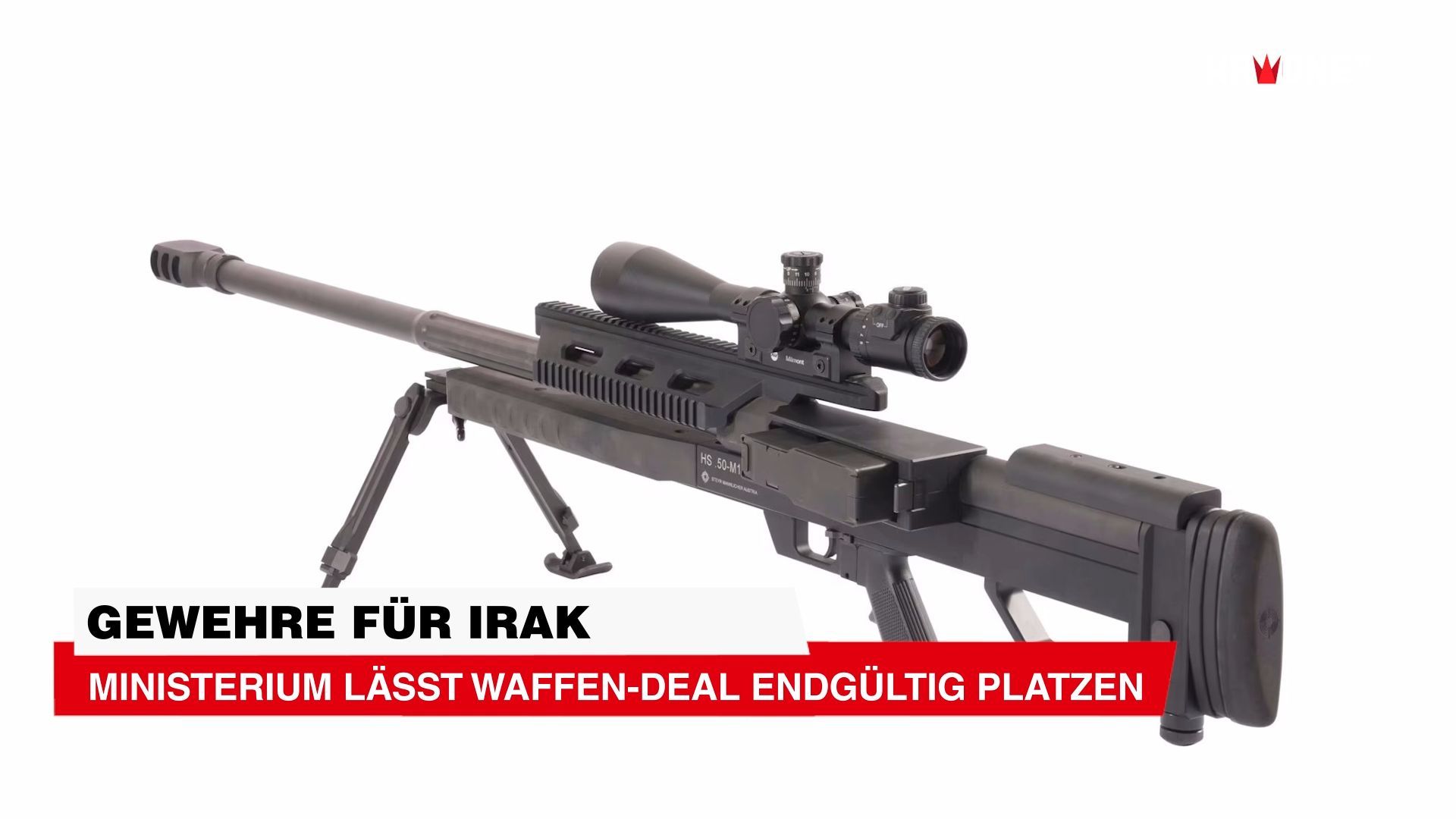 Video: Gewehre für Irak: Ministerium lässt Waffen-Deal endgültig platzen