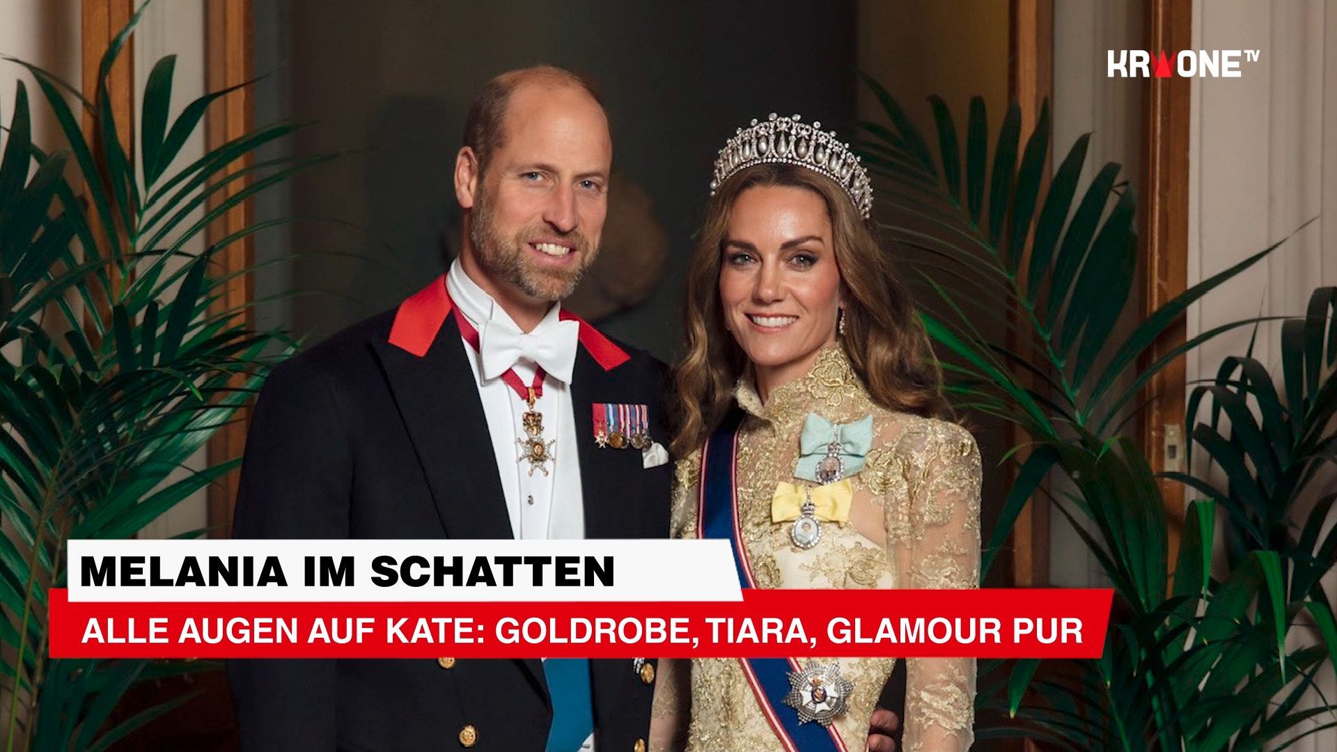 All Eyes on Kate: Gold Dress, Tiara, Pure Glamour