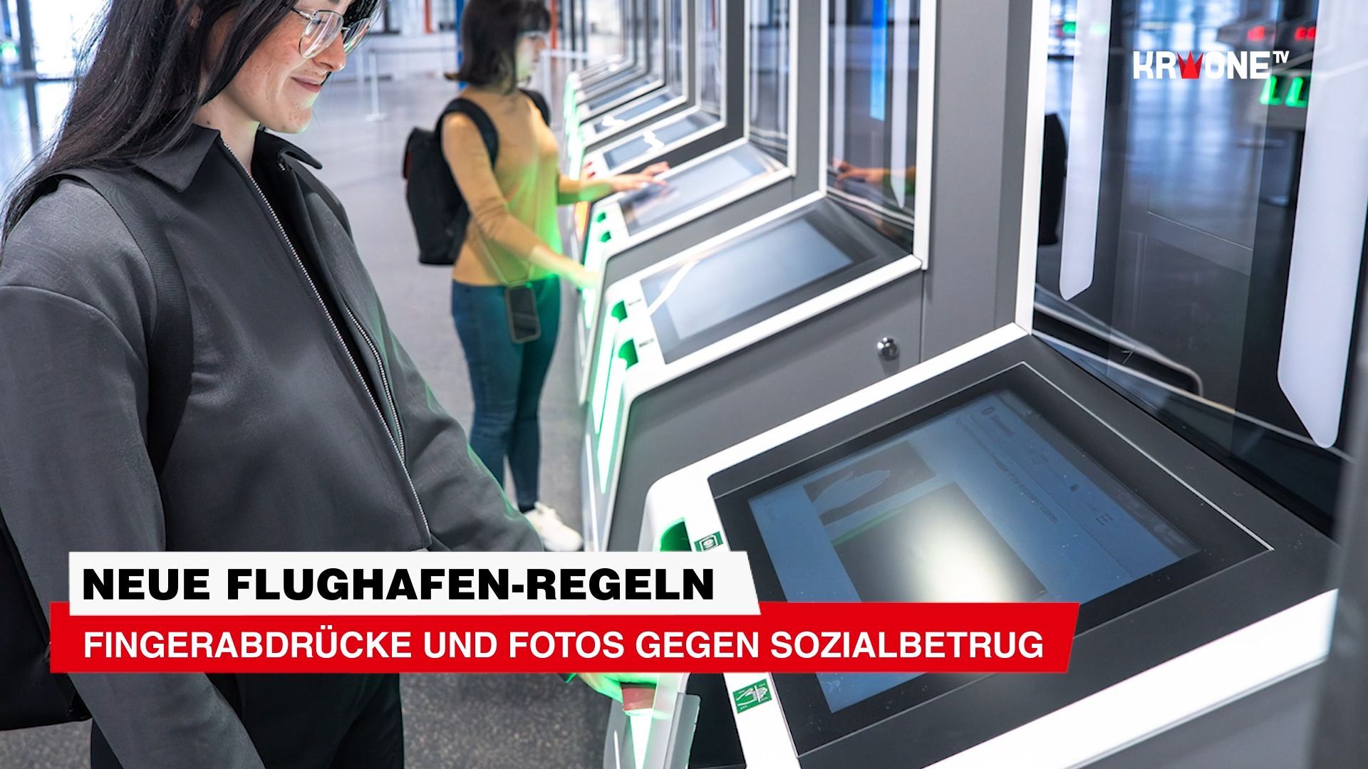 Video: Neue Flughafen-Regeln: Fingerabdrücke und Fotos gegen Sozialbetrug