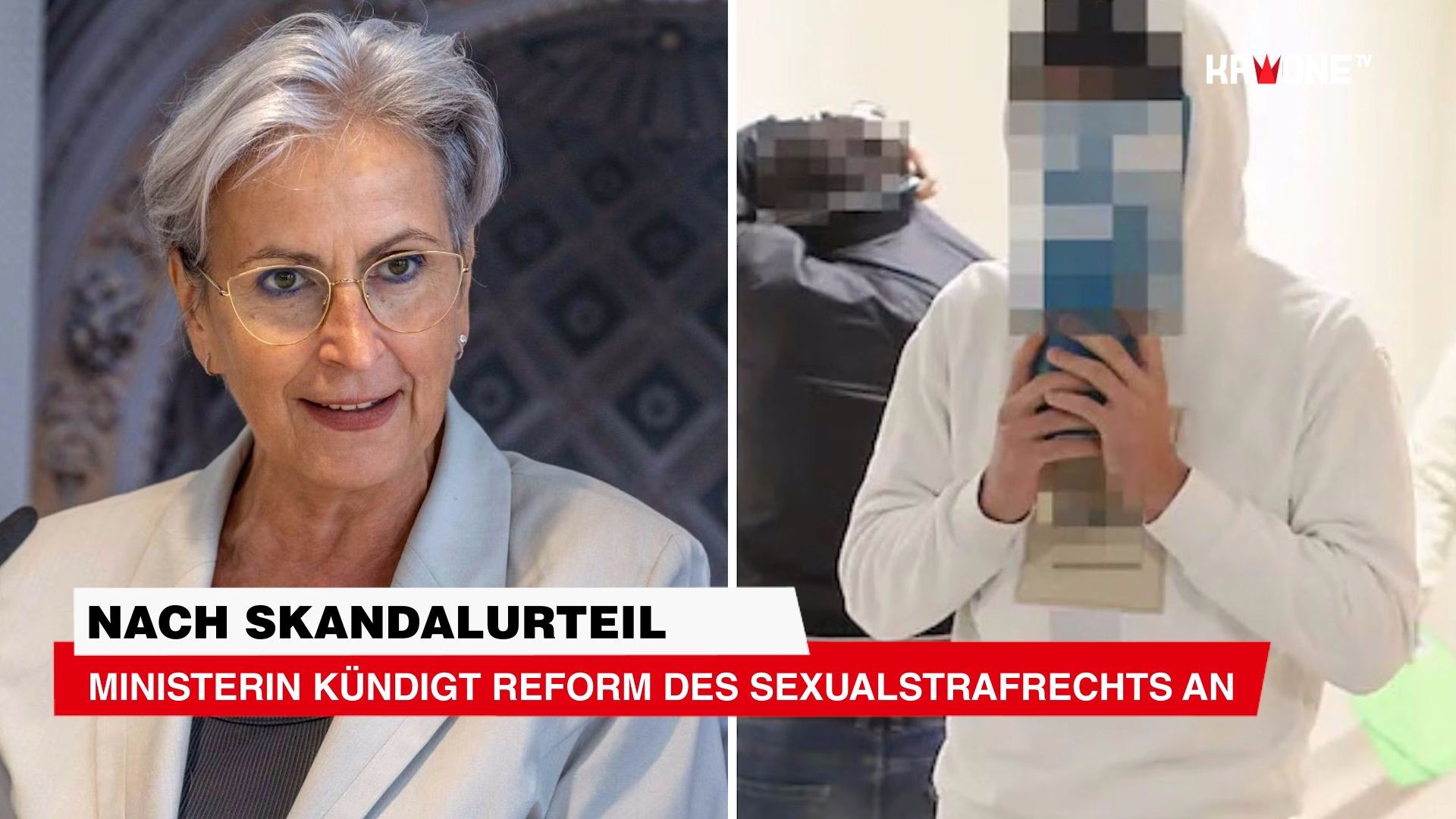Video: Nach Skandalurteil: Ministerin kündigt Reform des Sexualstrafrechts an