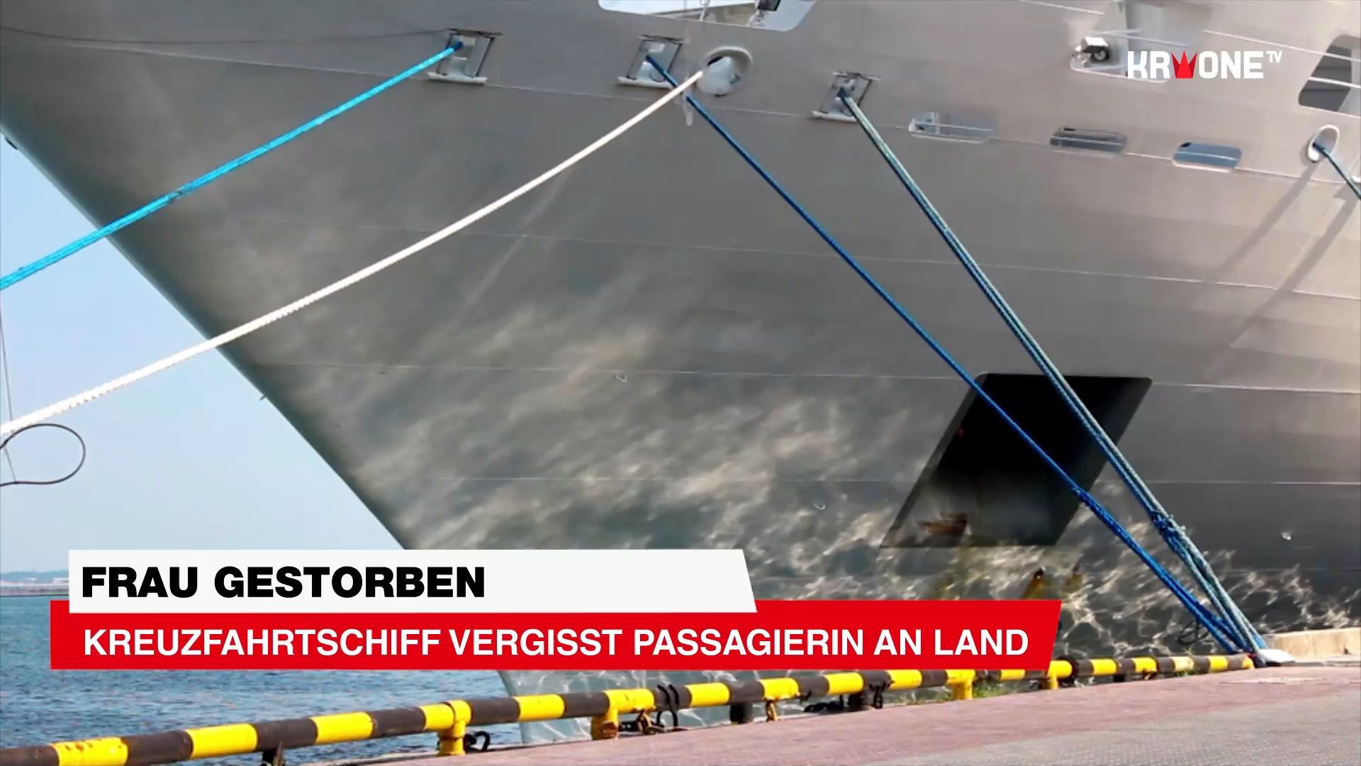 Woman dies: Cruise ship forgets passenger on land