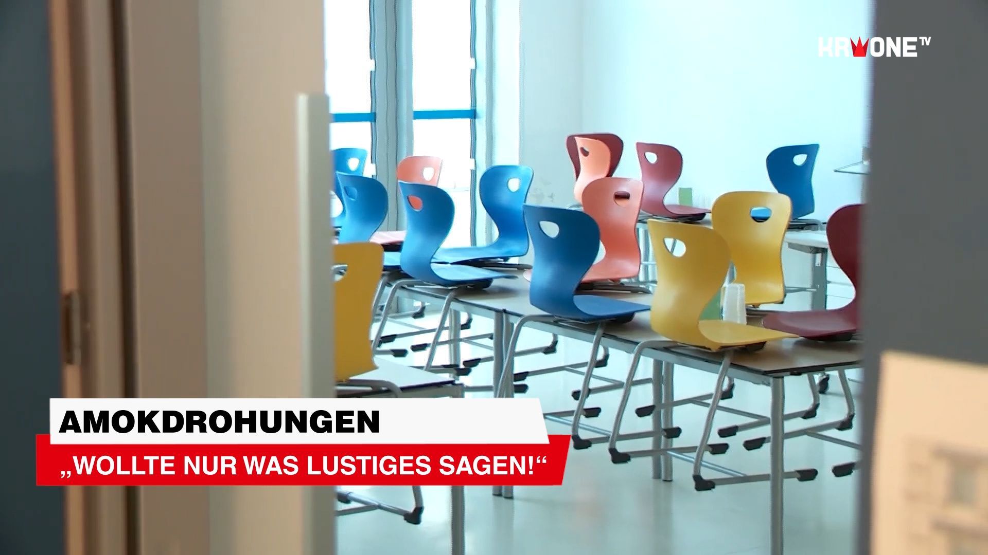 Video: Amokdrohungen: „Wollte nur was Lustiges sagen!“