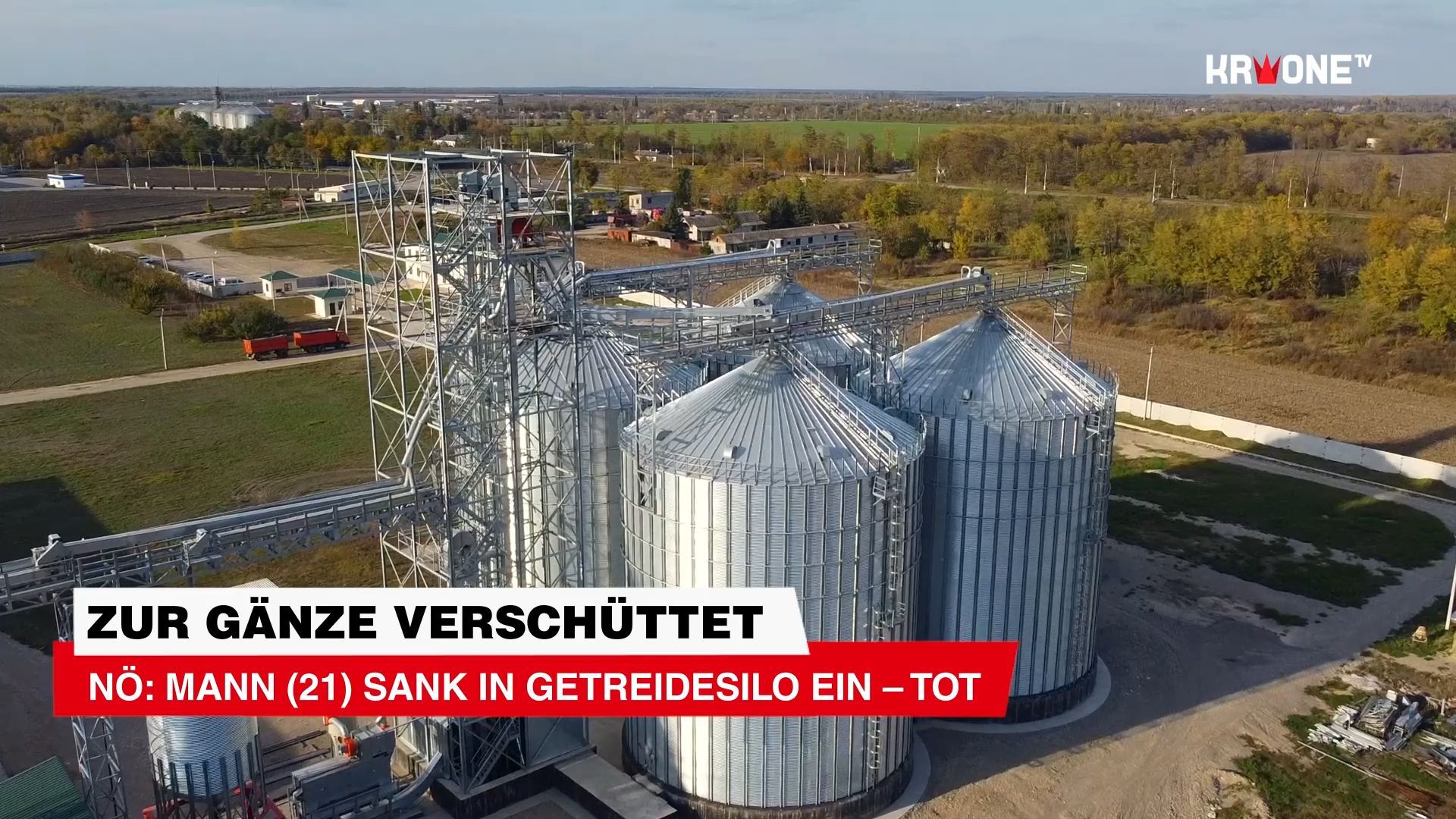 Video: Zur Gänze verschüttet NÖ: Mann (21) sank in Getreidesilo ein – tot!