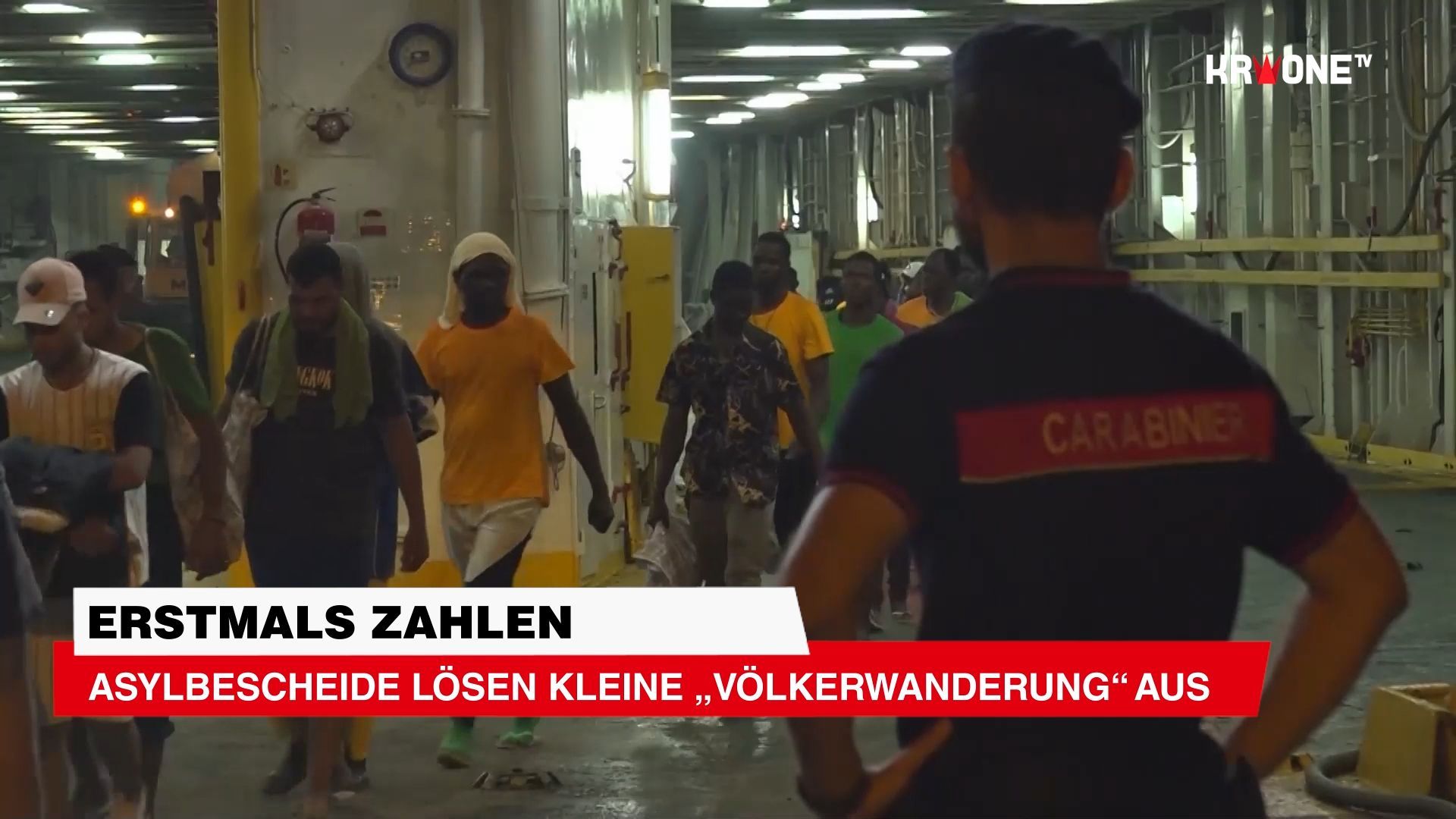 Video: Erstmals Zahlen - Asylbescheide lösen kleine „Völkerwanderung“ aus