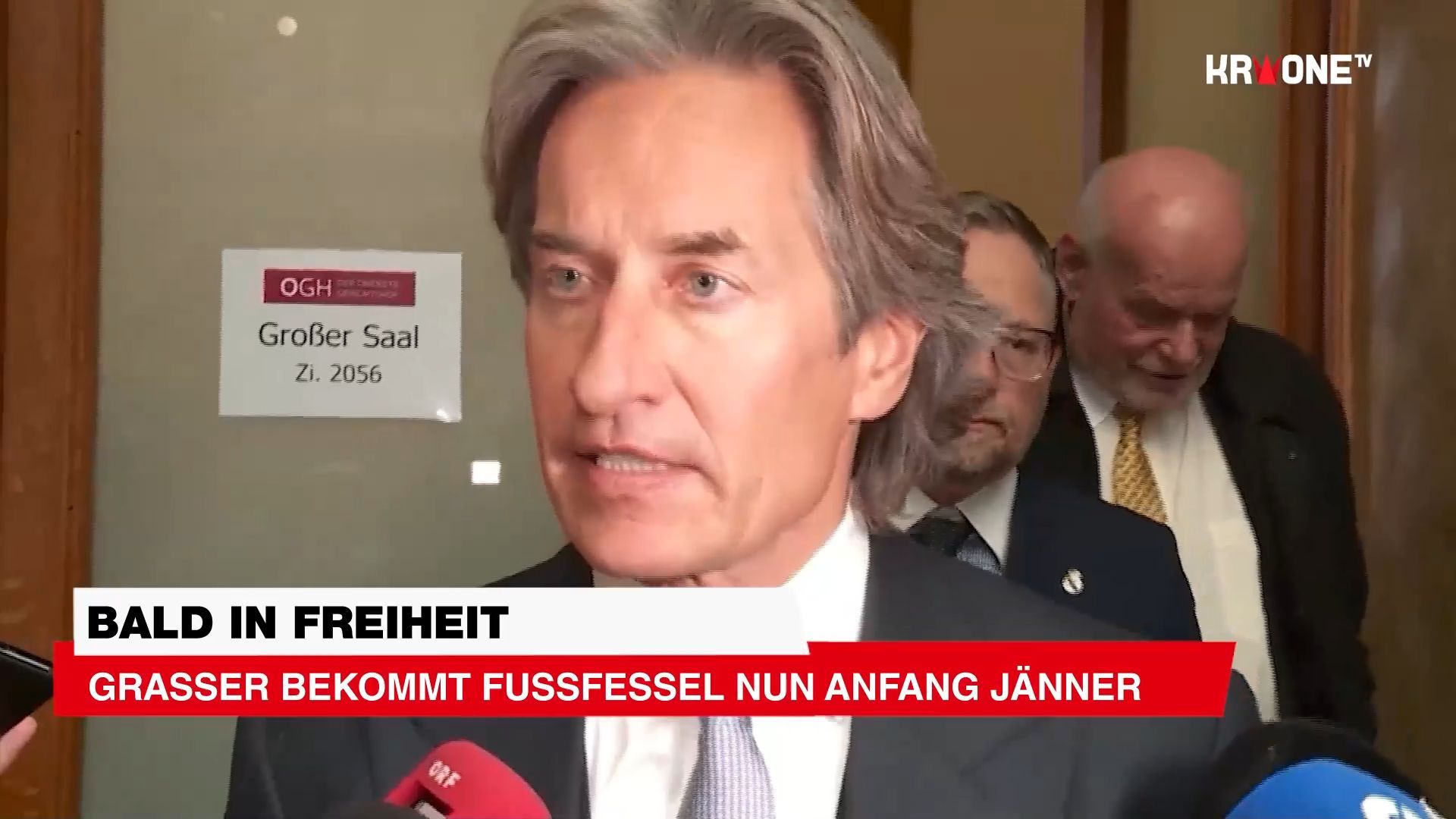 Video: Grasser bekommt Fußfessel nun Anfang Jänner