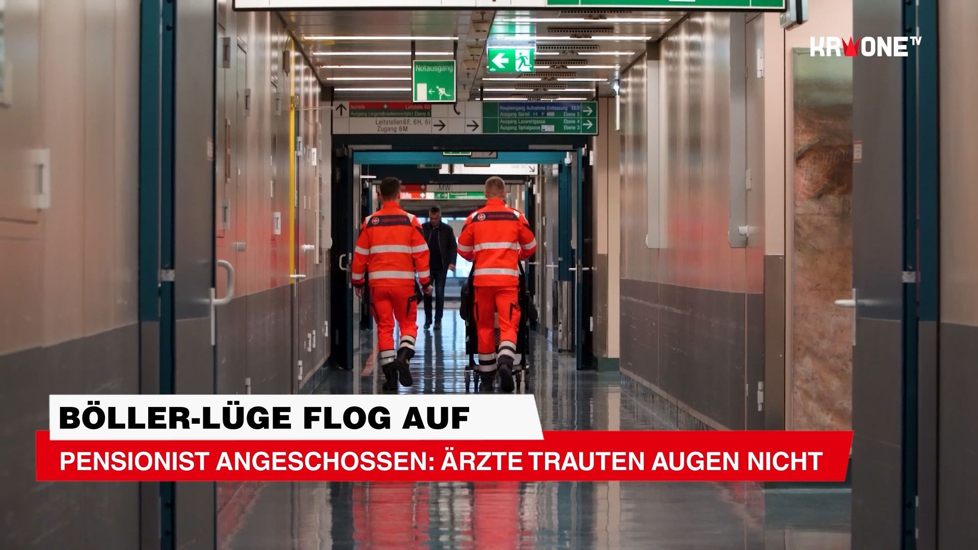Video: Böller-Lüge flog - Auf Pensionist angeschossen: Ärzte trauten Augen nicht