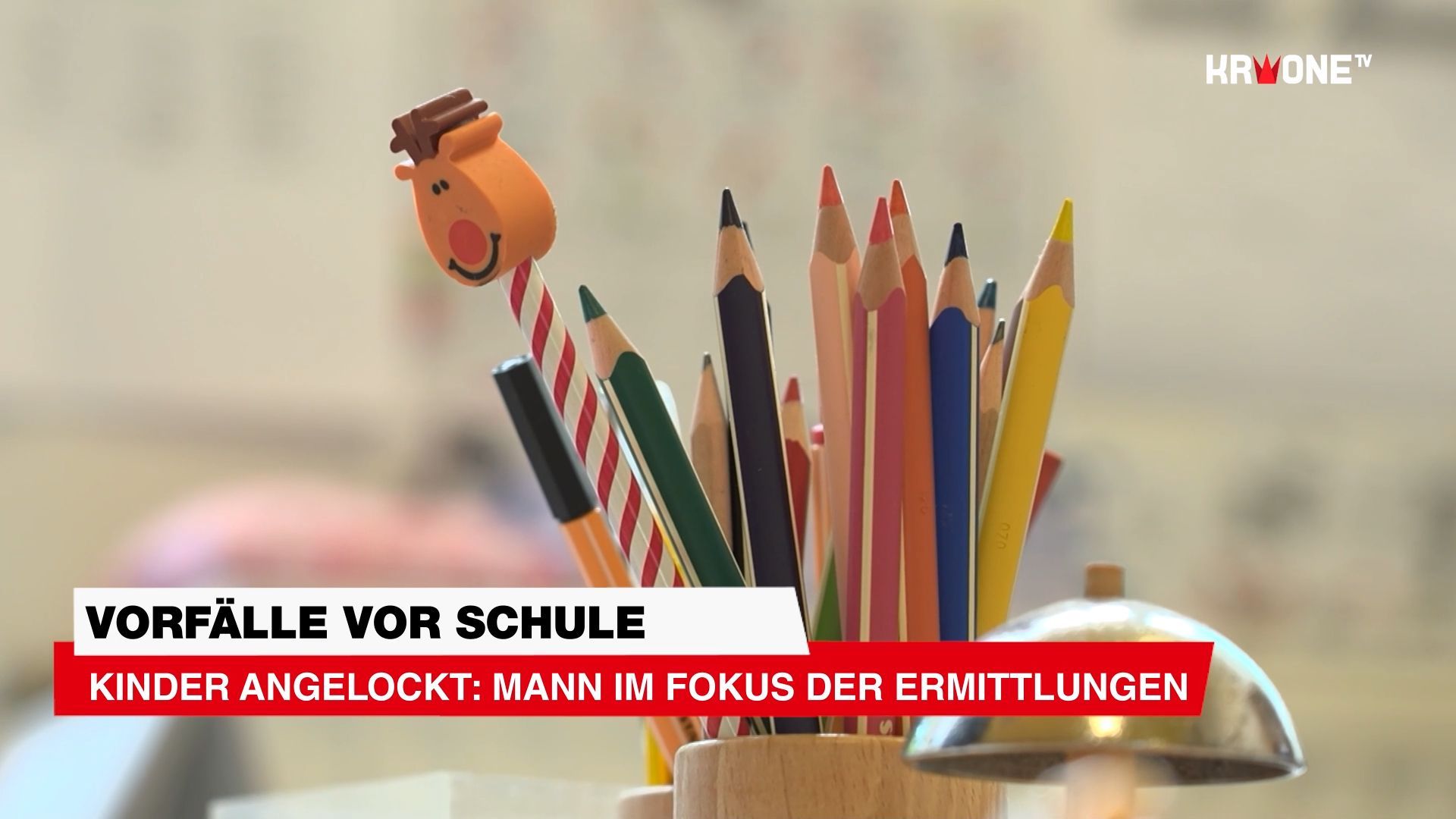 Video: Kinder bei Schule angelockt: Mann im Fokus der Ermittlungen