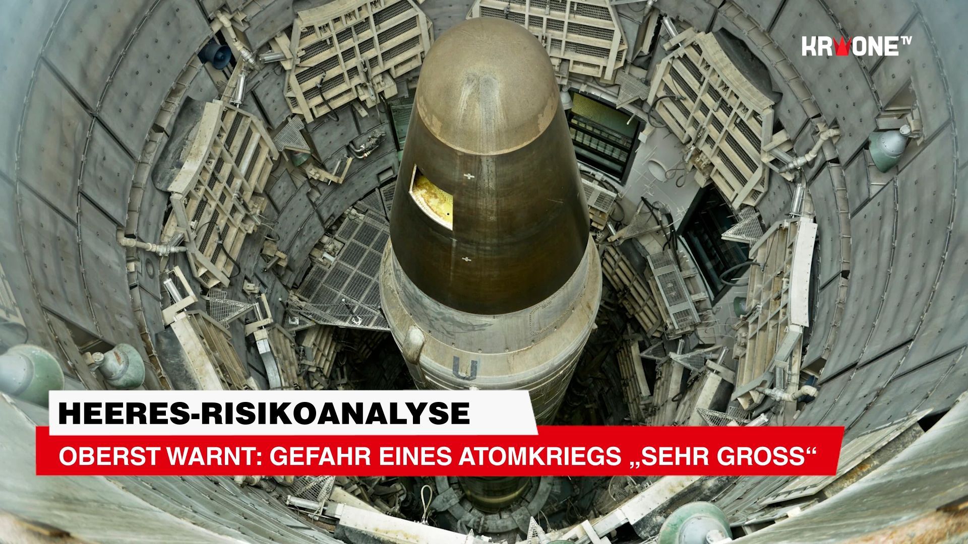Video: Oberst warnt: Gefahr eines Atomkriegs „sehr groß“