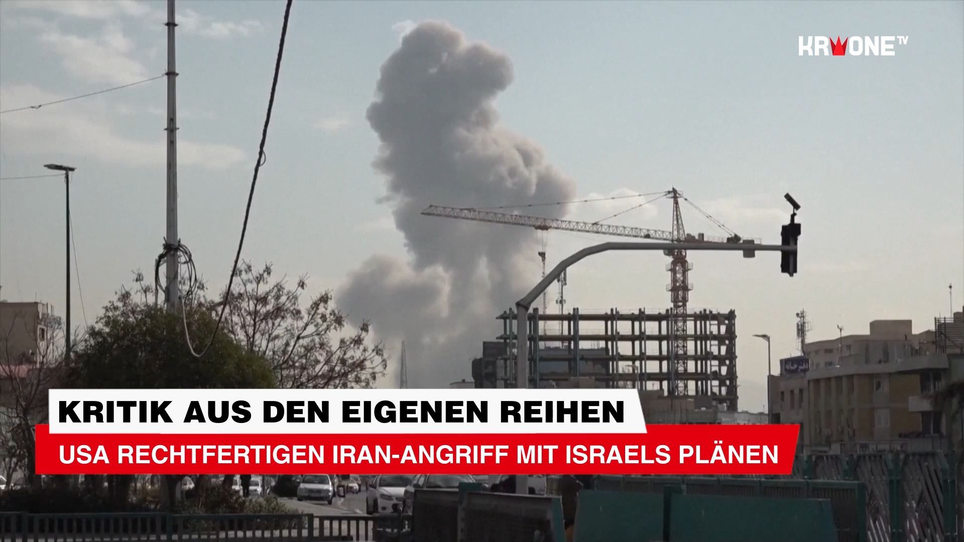Video: Kritik aus den eigenen Reihen - USA Rechtfertigen Iran-Angriff den Israel Planten