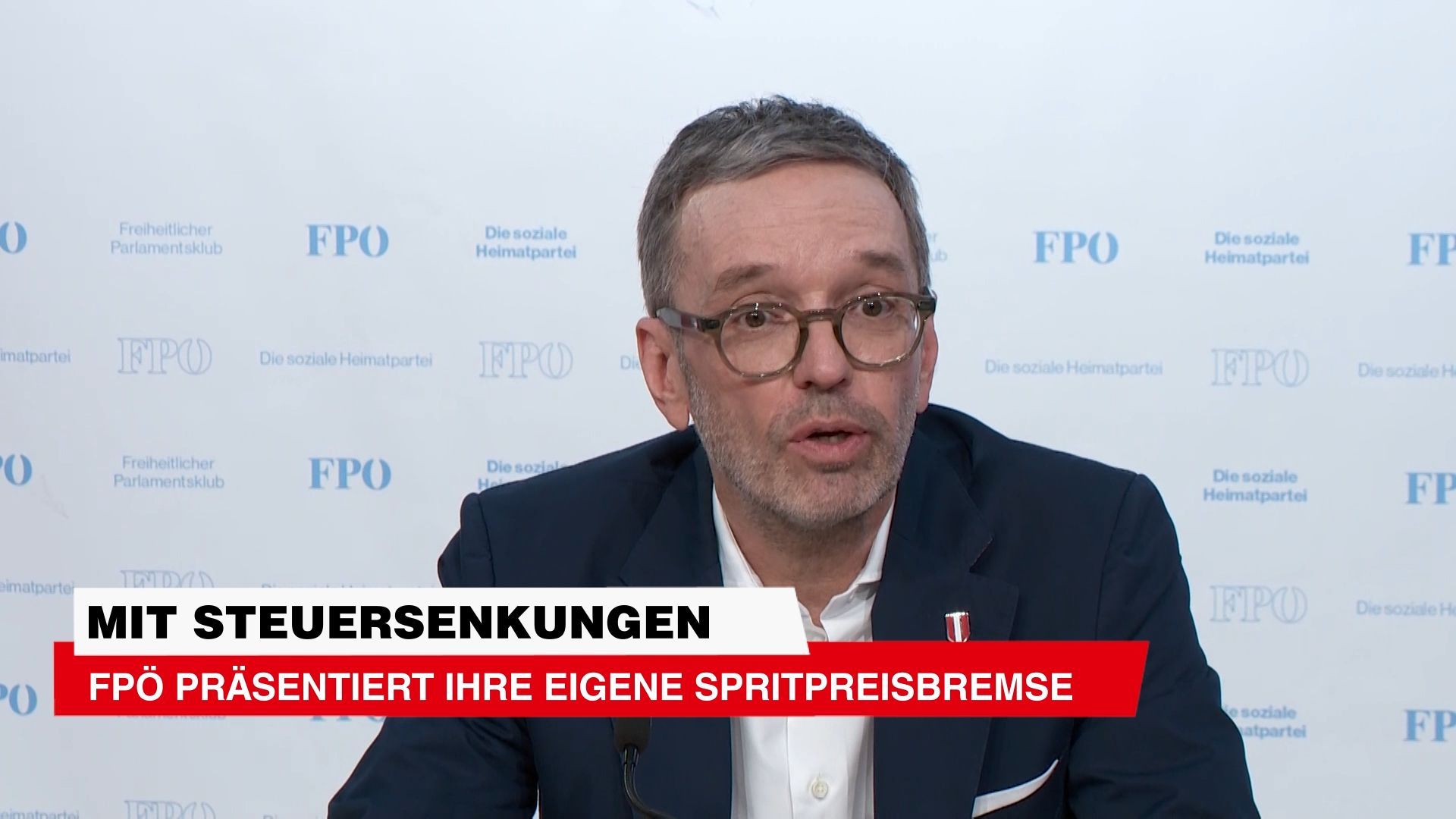 Video: FPÖ präsentiert ihre eigene Spritpreisbremse durch Steuersenkungen