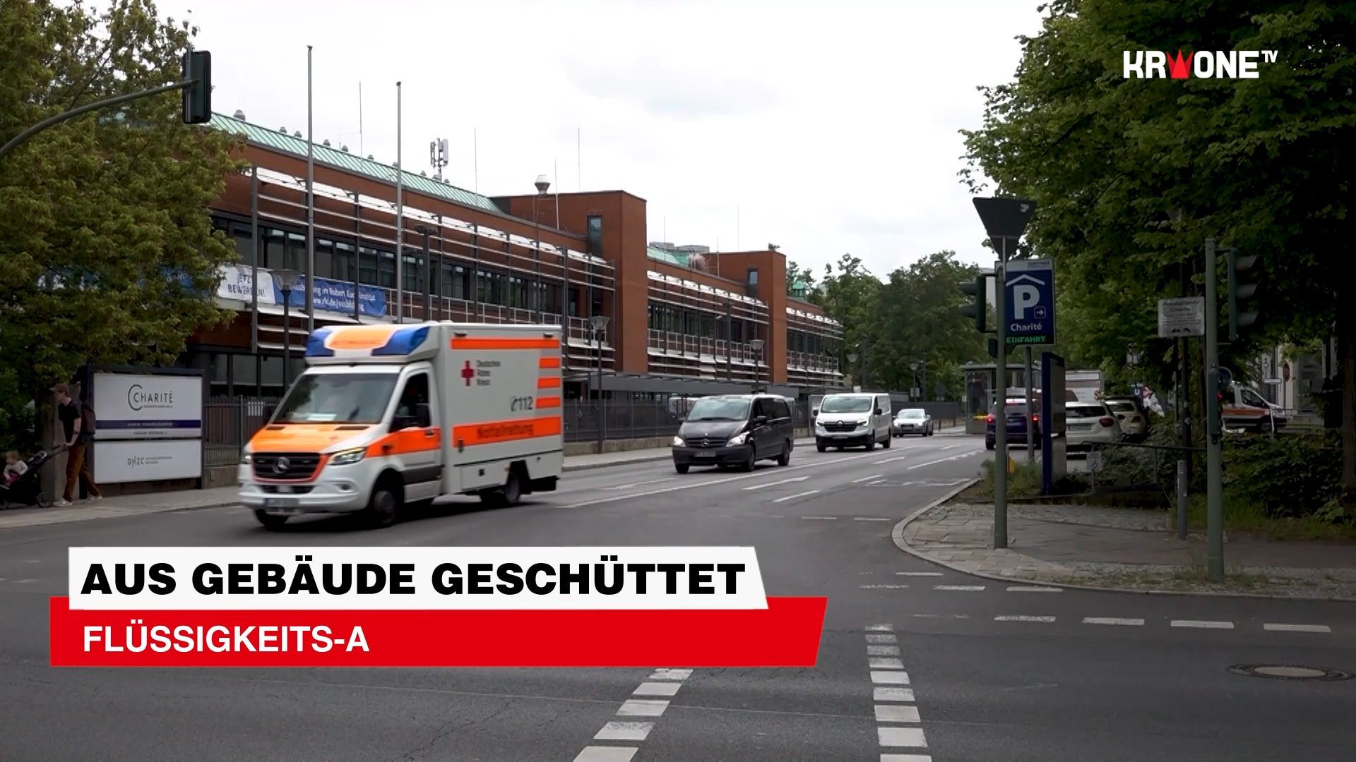 Video: Flüssigkeits-Attacke auf AfD-Stand: Neun Verletzte