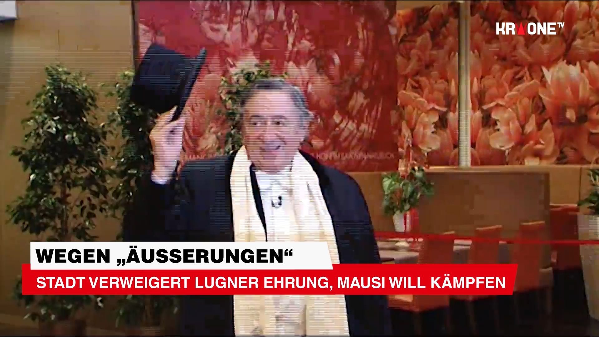 Video: Stadt verweigert Lugner Ehrung, Mausi will kämpfen