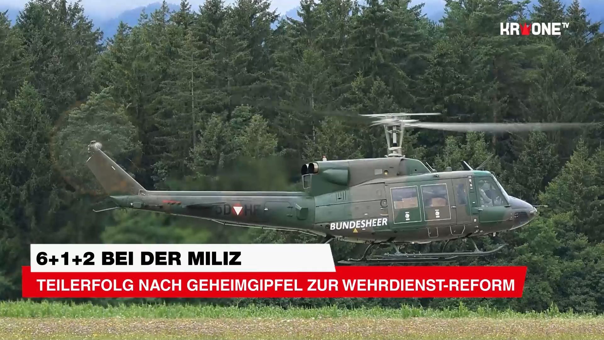 Video: Regierung einigt sich bei Gipfel auf Miliz-Dauer