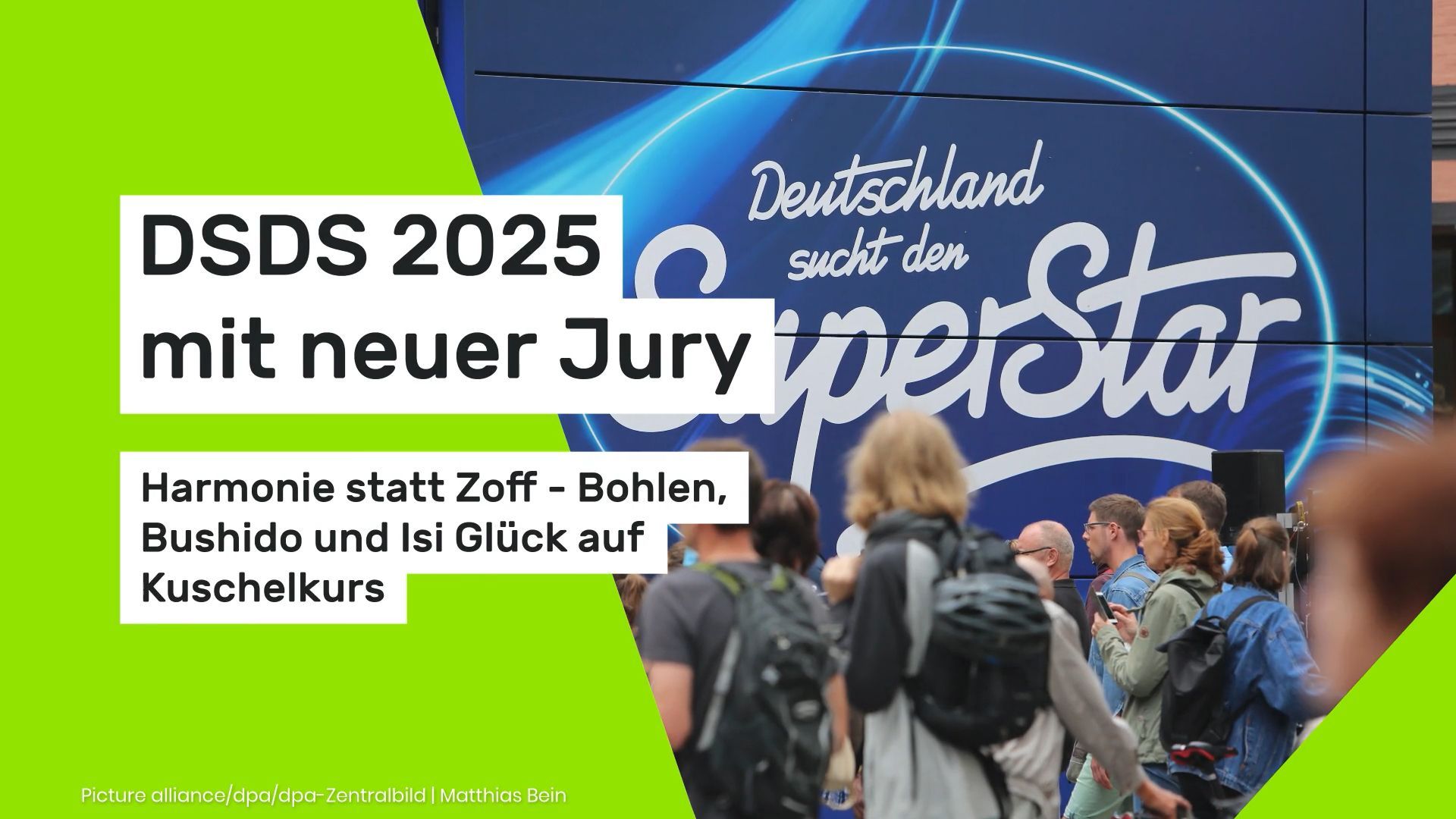 DSDS 2025 with new jury: Harmony instead of conflict - Bohlen, Bushido and Isi Glück on cuddle course