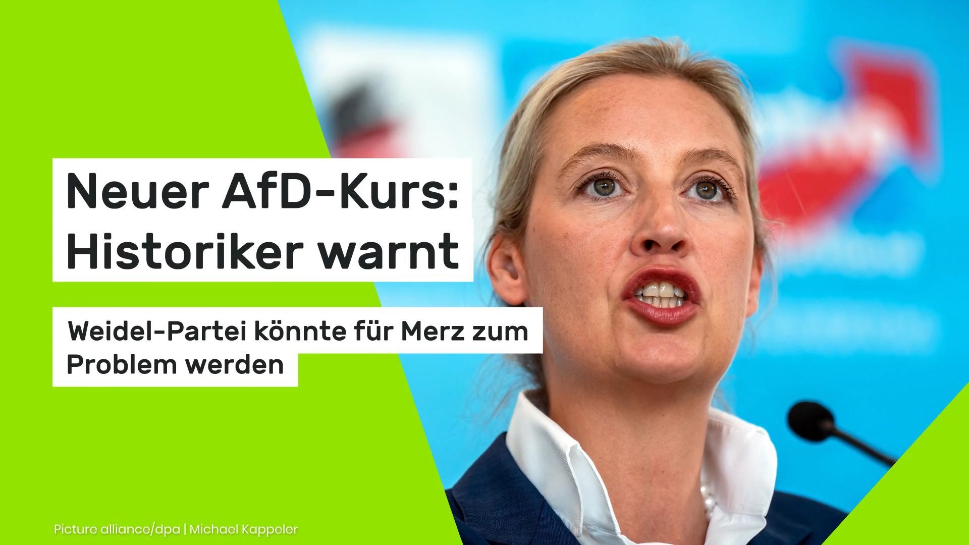 Video: Neuer AfD-Kurs: Historiker warnt - Weidel-Partei könnte für Merz zum Problem werden