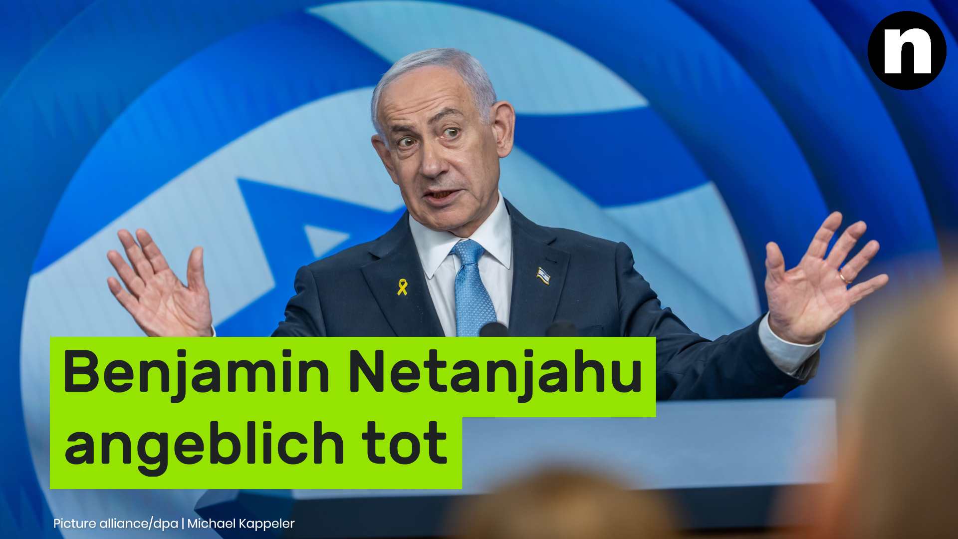 Video: Benjamin Netanjahu angeblich tot: Absurder Sechs-Finger-Beweis löst bizarres Todesgerüchte aus