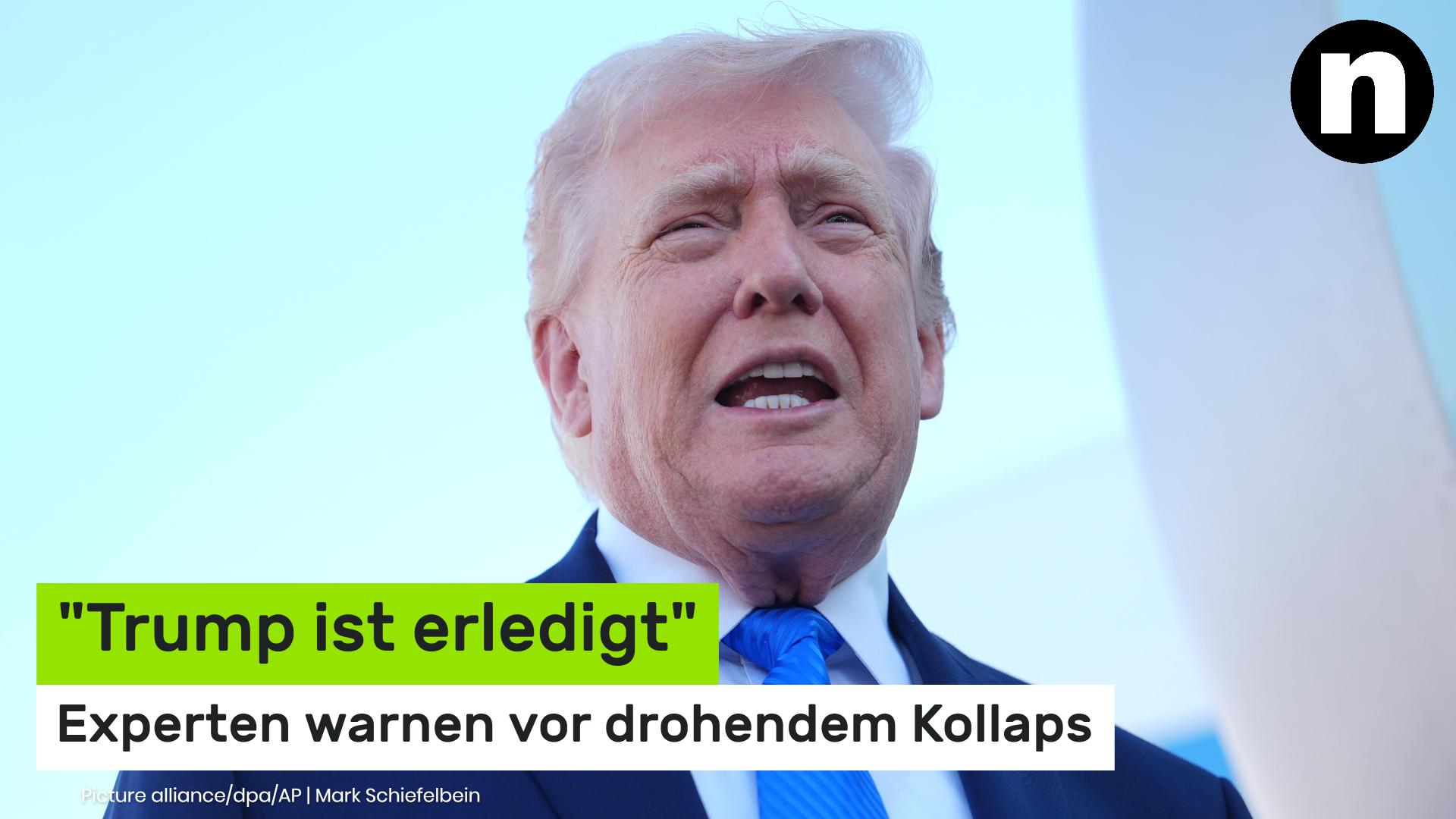 Video: Donald Trump unter Druck: "Trump ist erledigt" - Experten warnen vor drohendem Kollaps