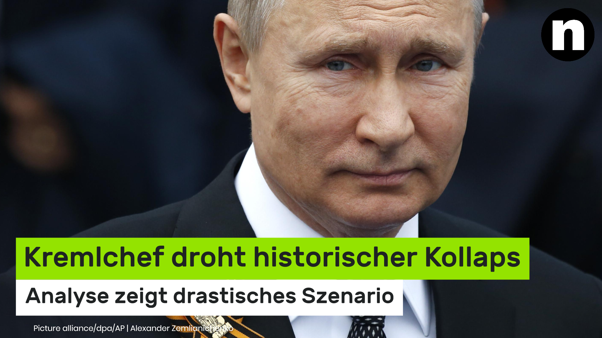 Video: Wladimir Putin: Analyse zeigt drastisches Szenario - Kremlchef droht historischer Kollaps