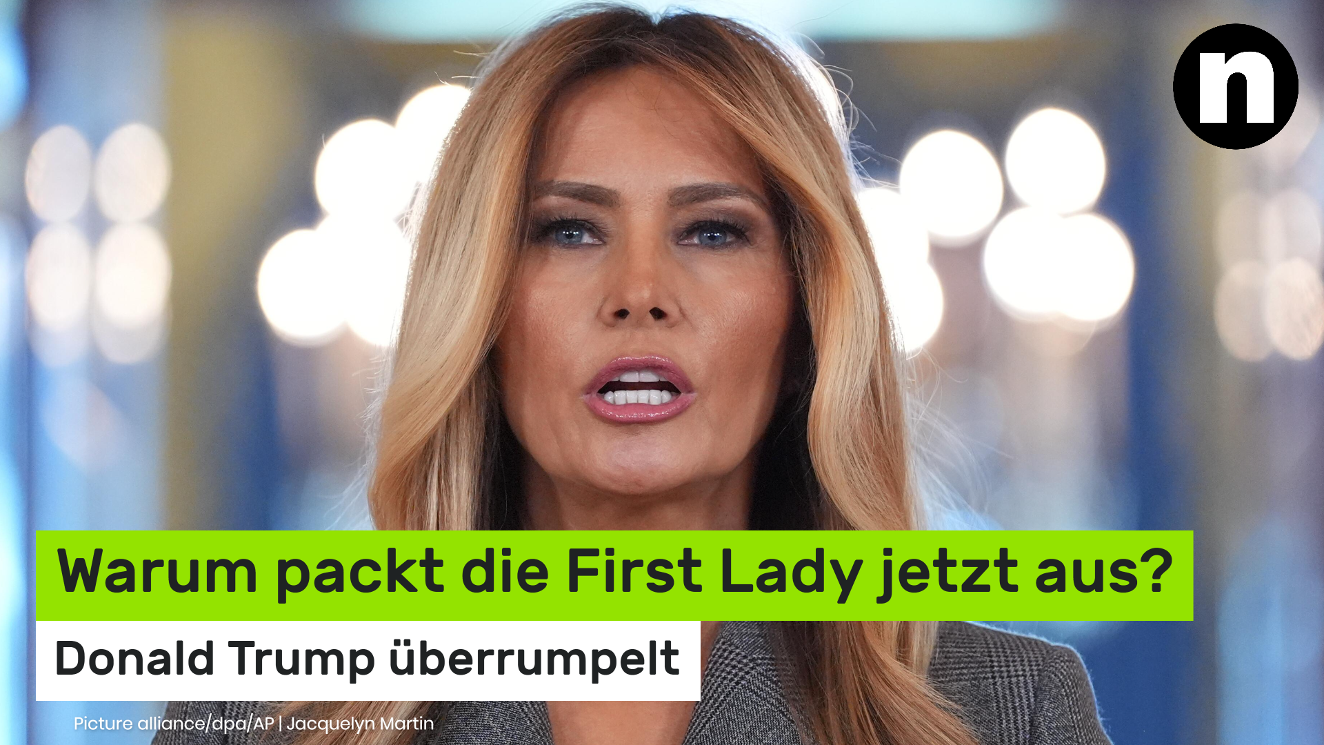 Video: Melania Trump spricht Epstein-Klartext: Donald Trump überrumpelt - warum packt die First Lady jetzt aus?