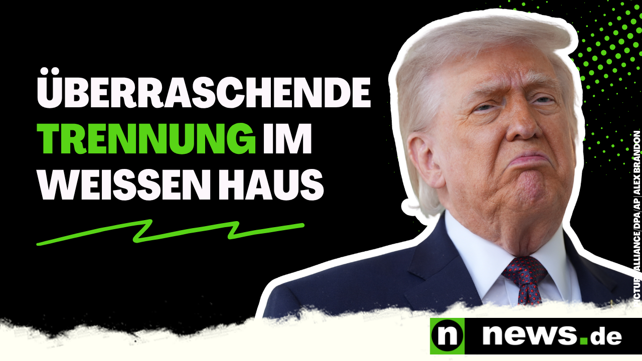 Video: Donald Trump: Überraschende Trennung im Weißen Haus - Ende Mai ist Schluss