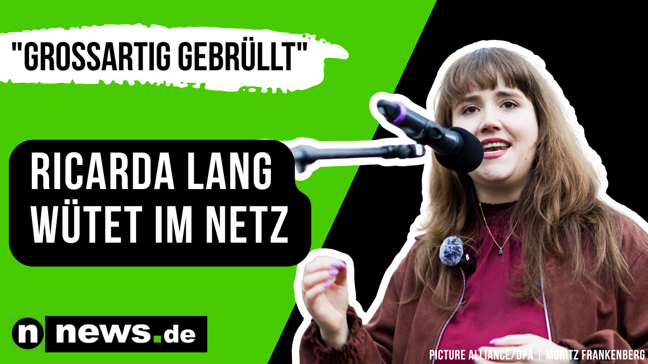 Video: Ricarda Lang: "Großartig gebrüllt" - Grünen-Politikerin wütet im Netz