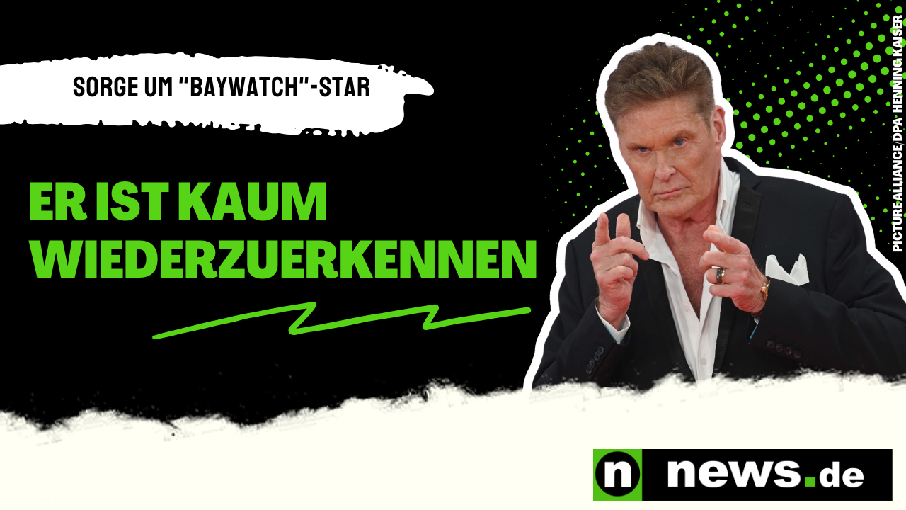 Video: David Hasselhoff: Sorge um "Baywatch"-Star – er ist kaum wiederzuerkennen