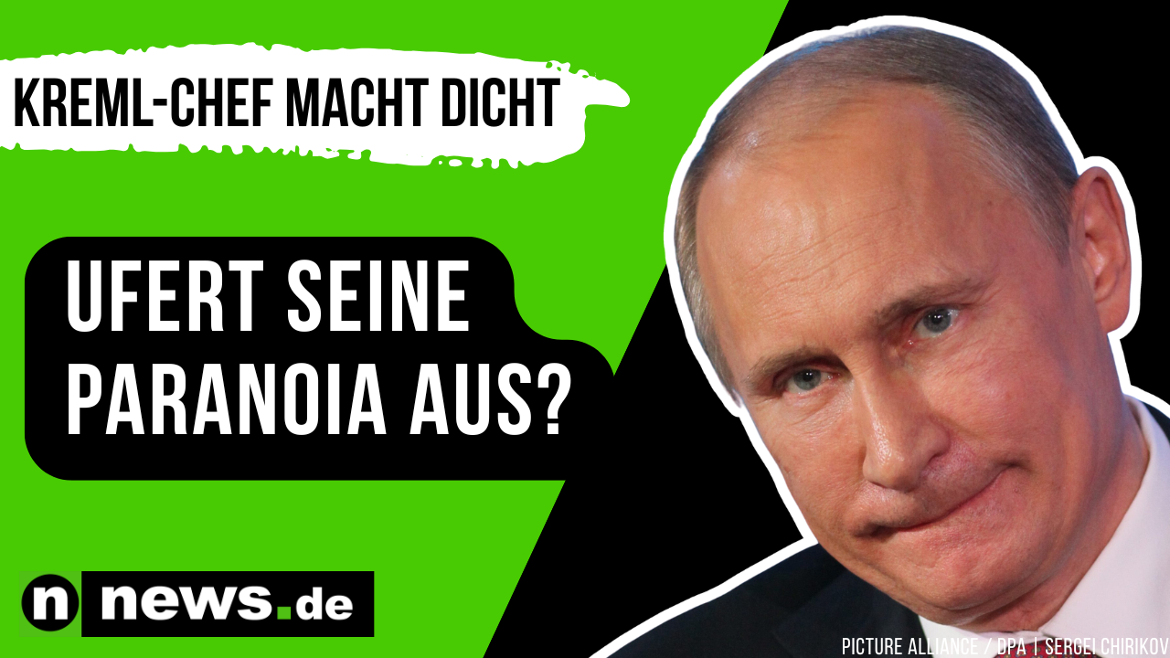 Video: Wladimir Putin beschließt Flugverbotszone: Kreml-Chef macht dicht - ufert seine Paranoia aus?