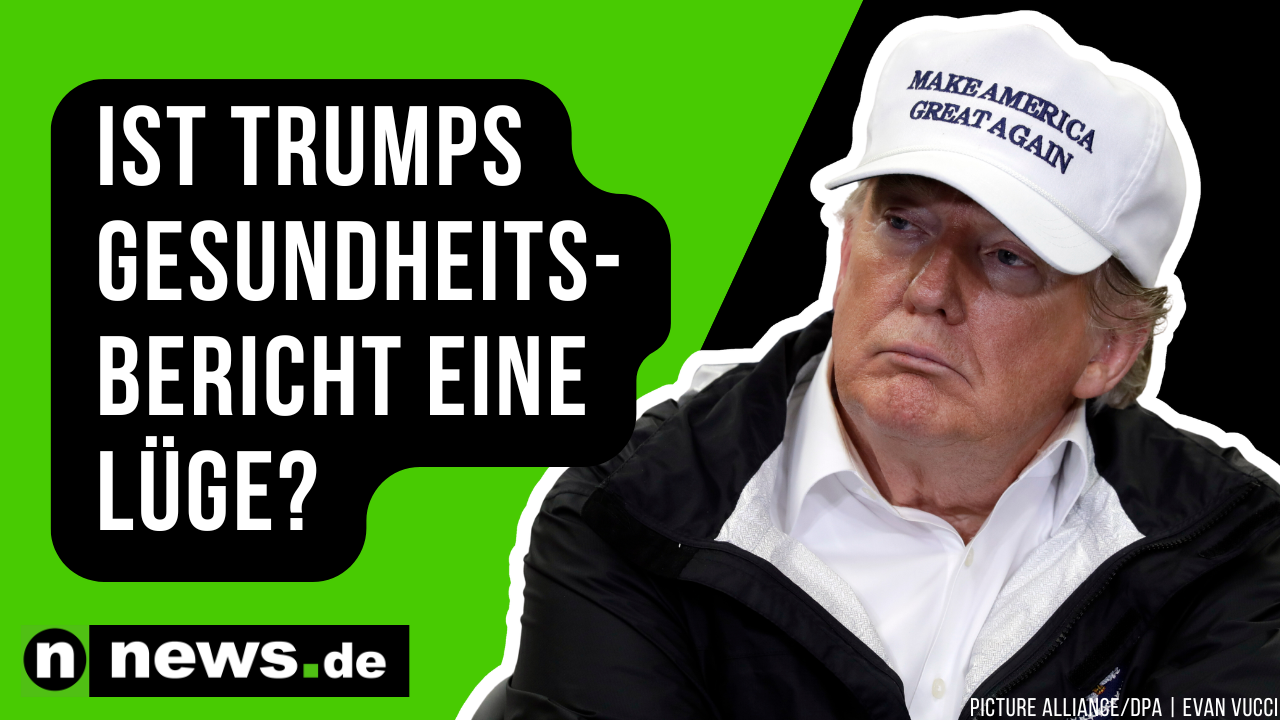 Video: Donald Trump: "Zu gut, um wahr zu sein" - ist Trumps Gesundheitsbericht eine Lüge?
