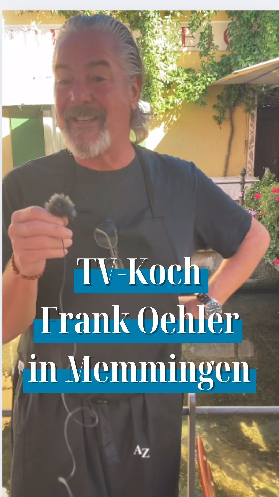 From the TV world to Memmingen: Professional Chef Frank Oehler takes over the 