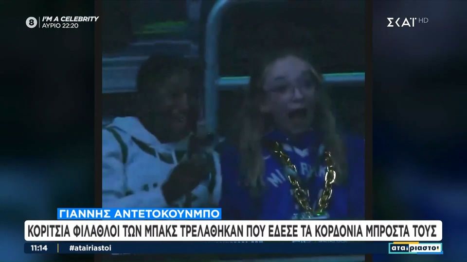 3 / 10: Γιάννης Αντετοκούνμπο: Κορίτσια φίλαθλοι των Μπακς τρελάθηκαν που έδεσε τα κορδόνια μπροστά τους