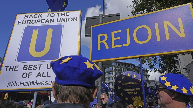 National Rejoin March: Brexit-Gegner wollen zurück in die EU
