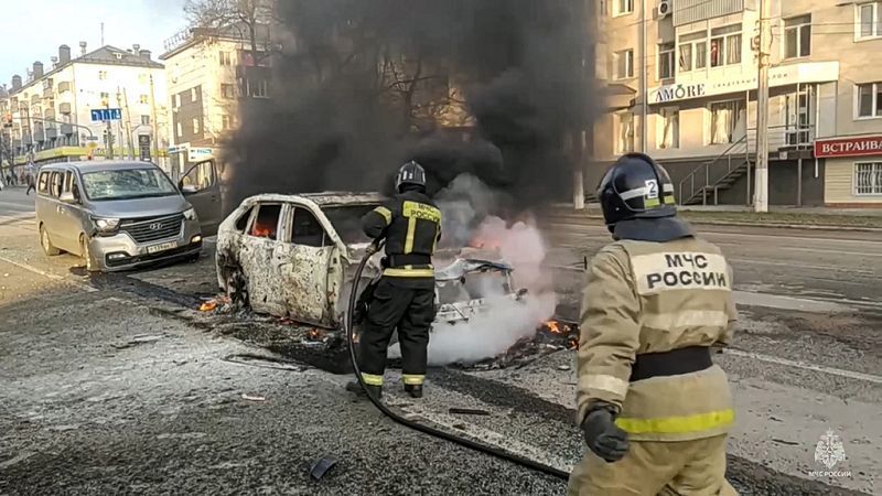 Nach Angriff auf Belgorod: Russland schlägt zurück