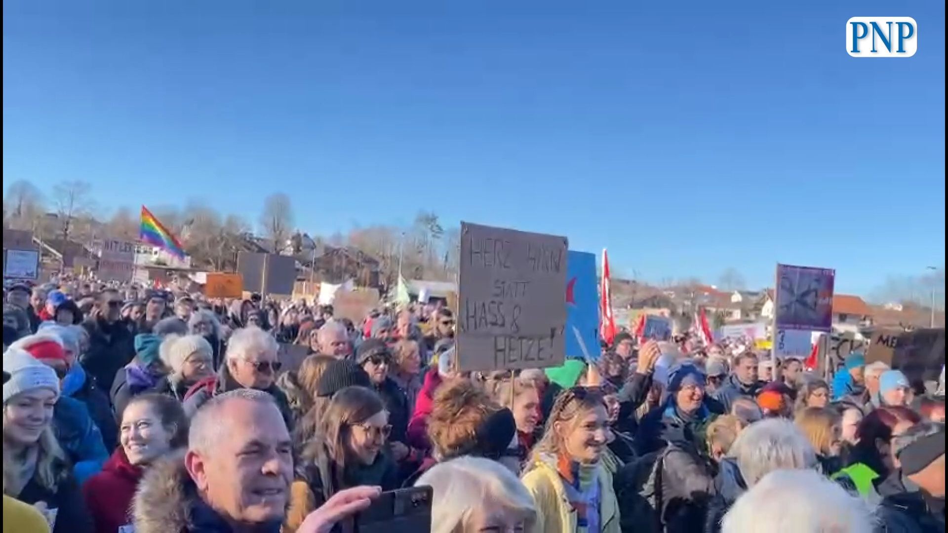 Größte Demo der Nachkriegsgeschichte in Traunstein