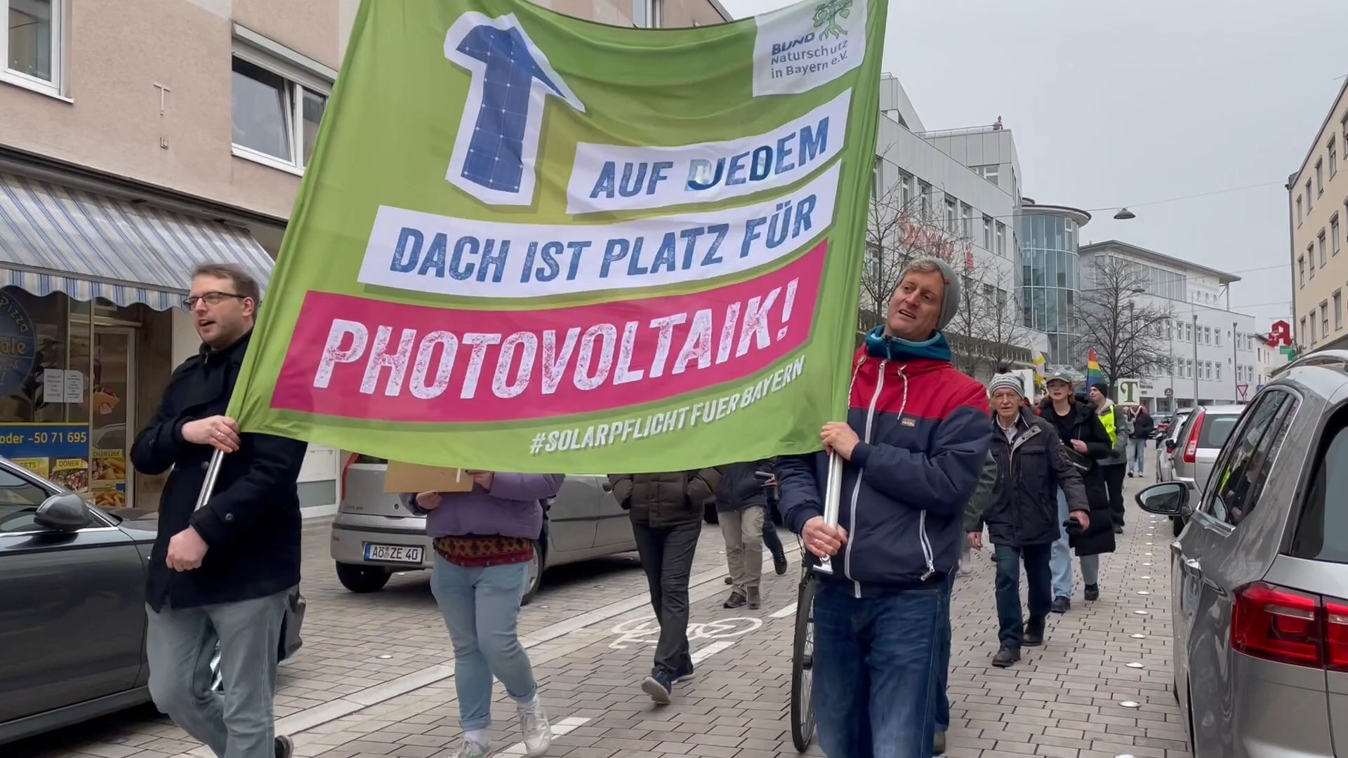 Manifestación en Altötting por la energía limpia