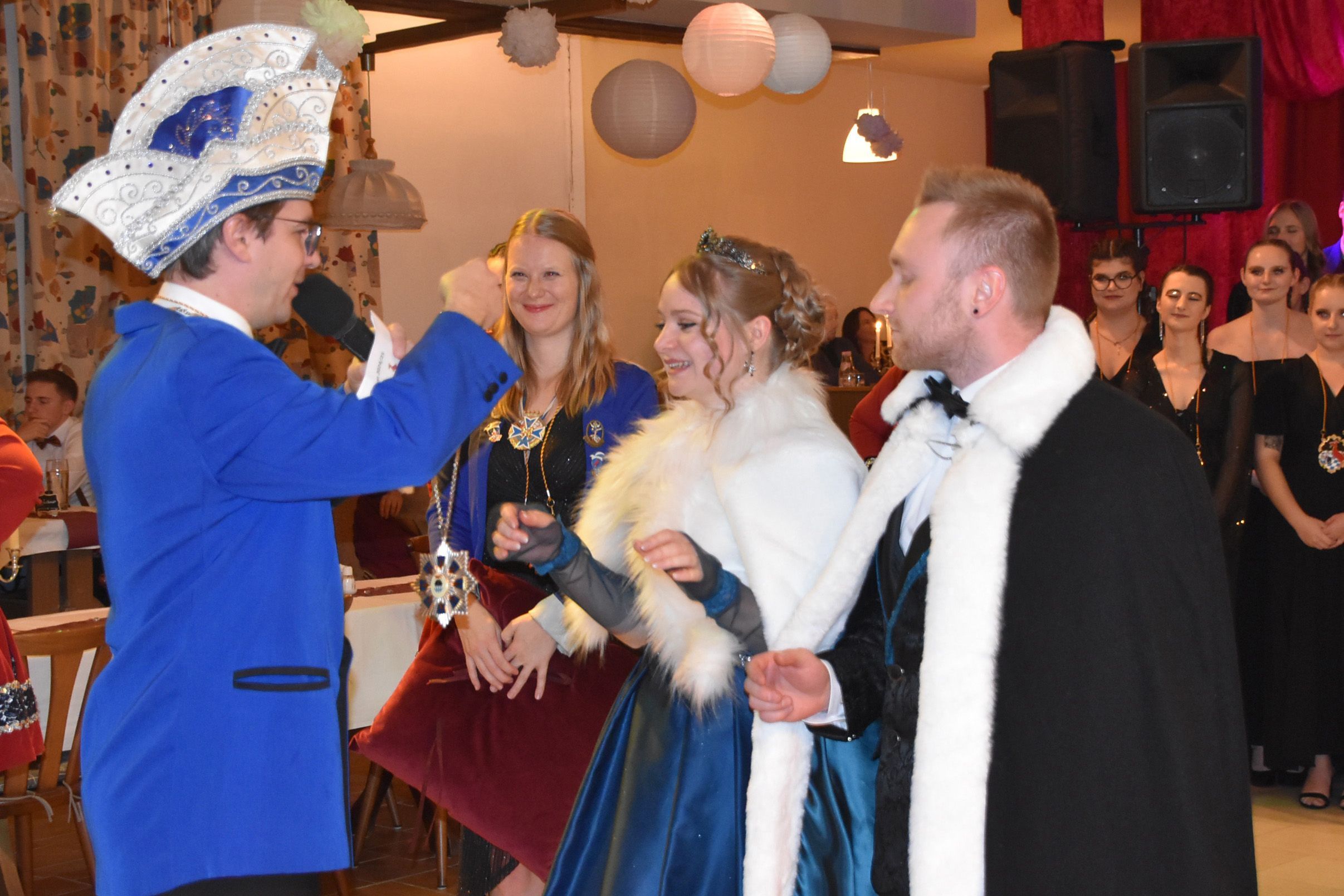 Das Prinzenpaar des 147. Simbacher Faschings: Jasmin und René Polleichtner