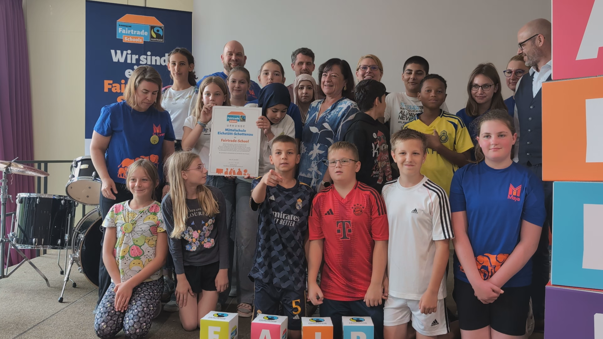 Video: 1000. Fairtrade Schule