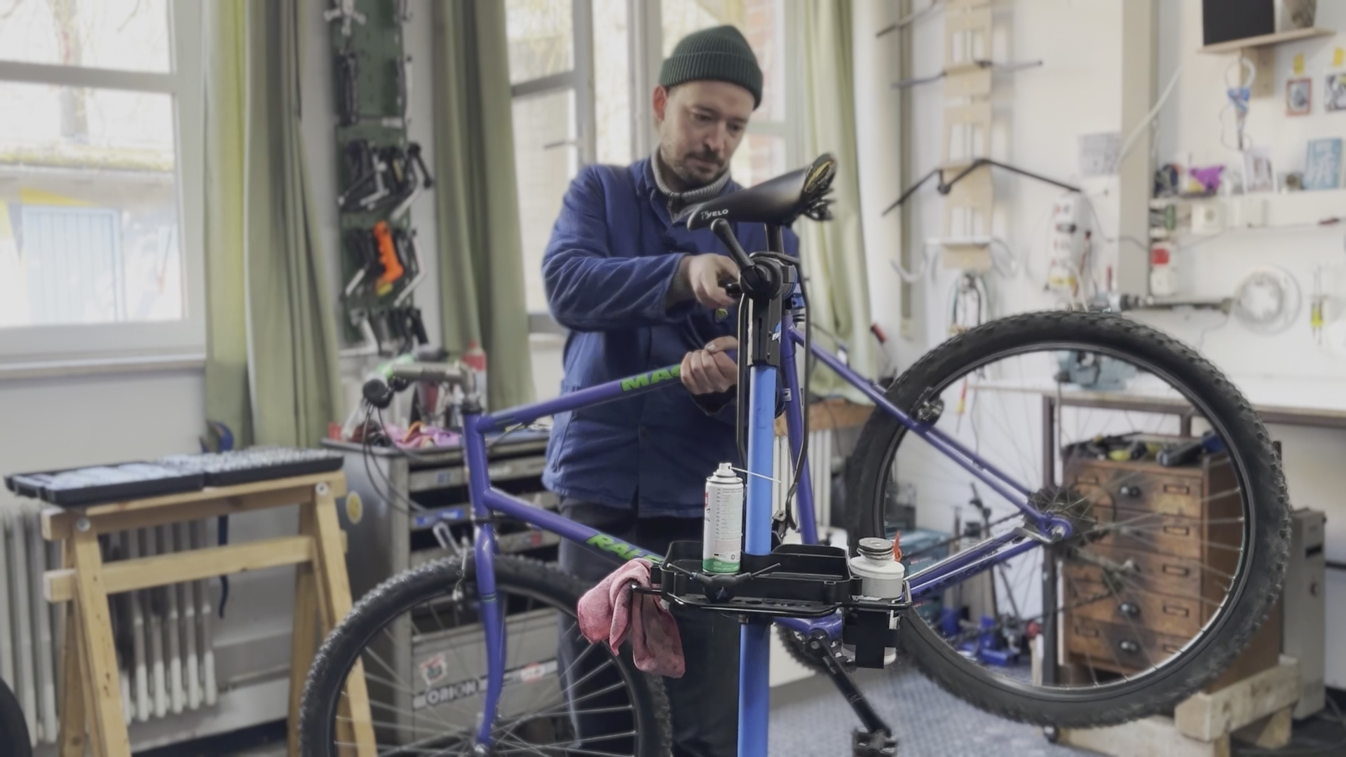 Video: Vintage-Bikes: Ein Blick in Sebastian Strobls Traumradwerkstatt