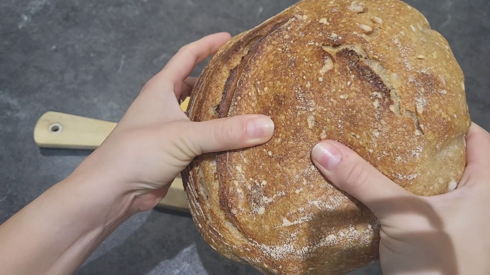 From sourdough starter to finished bread: The baking process