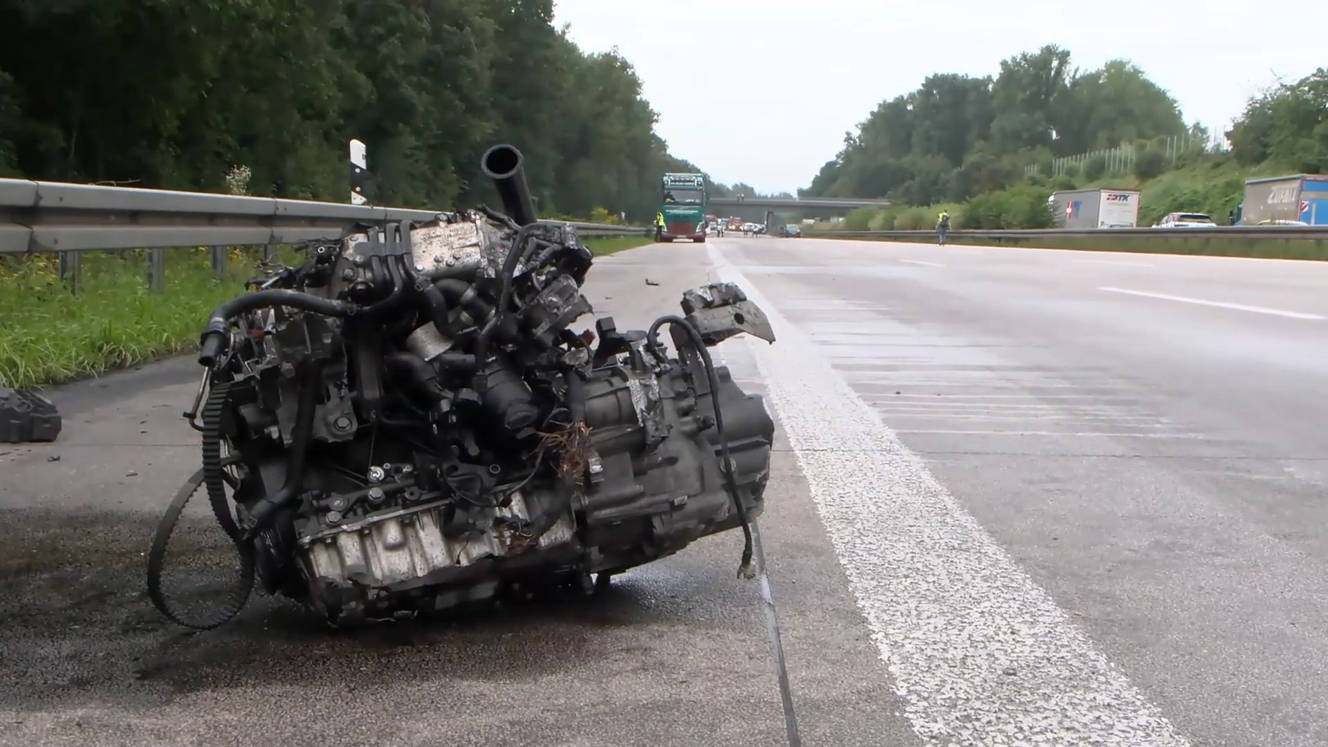 Zwei Tote bei Verkehrsunfall auf der A5