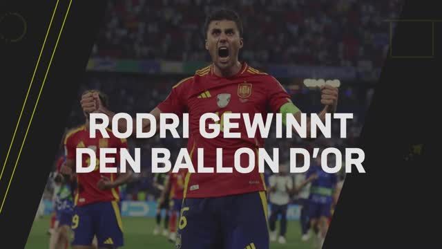 Rodri gewinnt den Ballon d'Or 2024