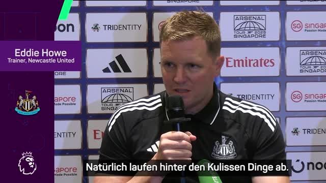 Howe espera que Isak se quede en Newcastle