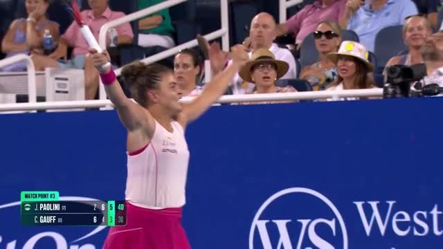 Highlights: Paolini turns match against Gauff