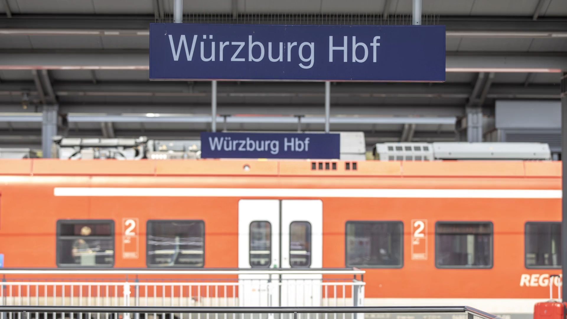 Würzburg: Hauptbahnhof nach Gasaustritt gesperrt